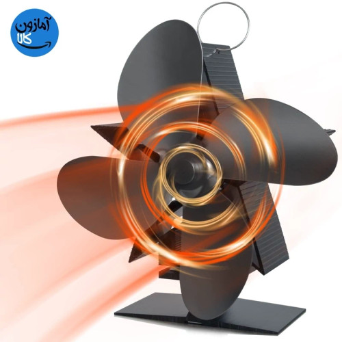 فن شومینه و اجاق گاز حرارتی 4 پر مدل ستاره