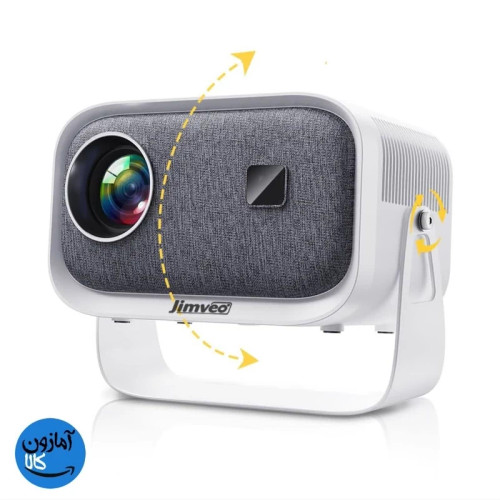 ویدیو پروژکتر برندJimveo مدل E18 فوکوس الکتریکی و تصحیح کیستون
