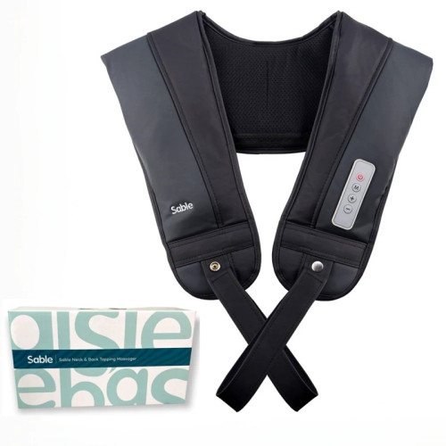 ماساژور کوبشی گردن و پشت و کل بدن برند sable مدل SA-PCA005 طراحی چرم