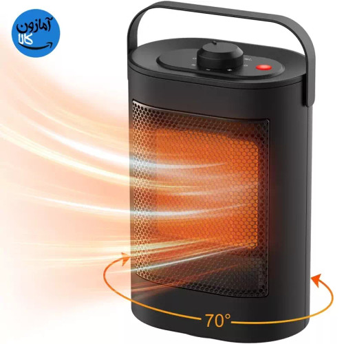 بخاری برقی YAZEKY محافظ گرما 1500 واتی